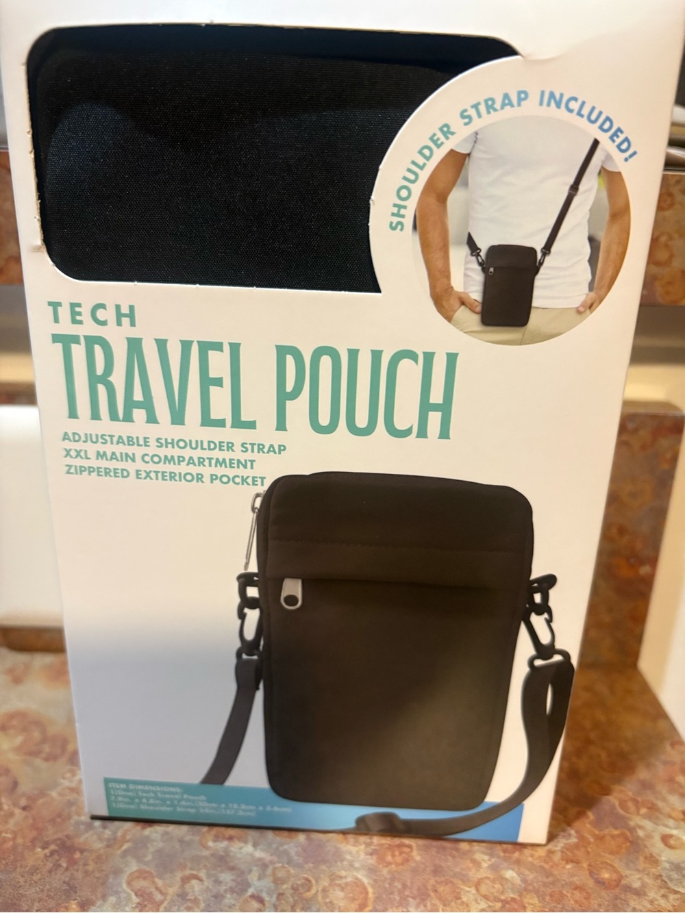 Travel Pouch - Black